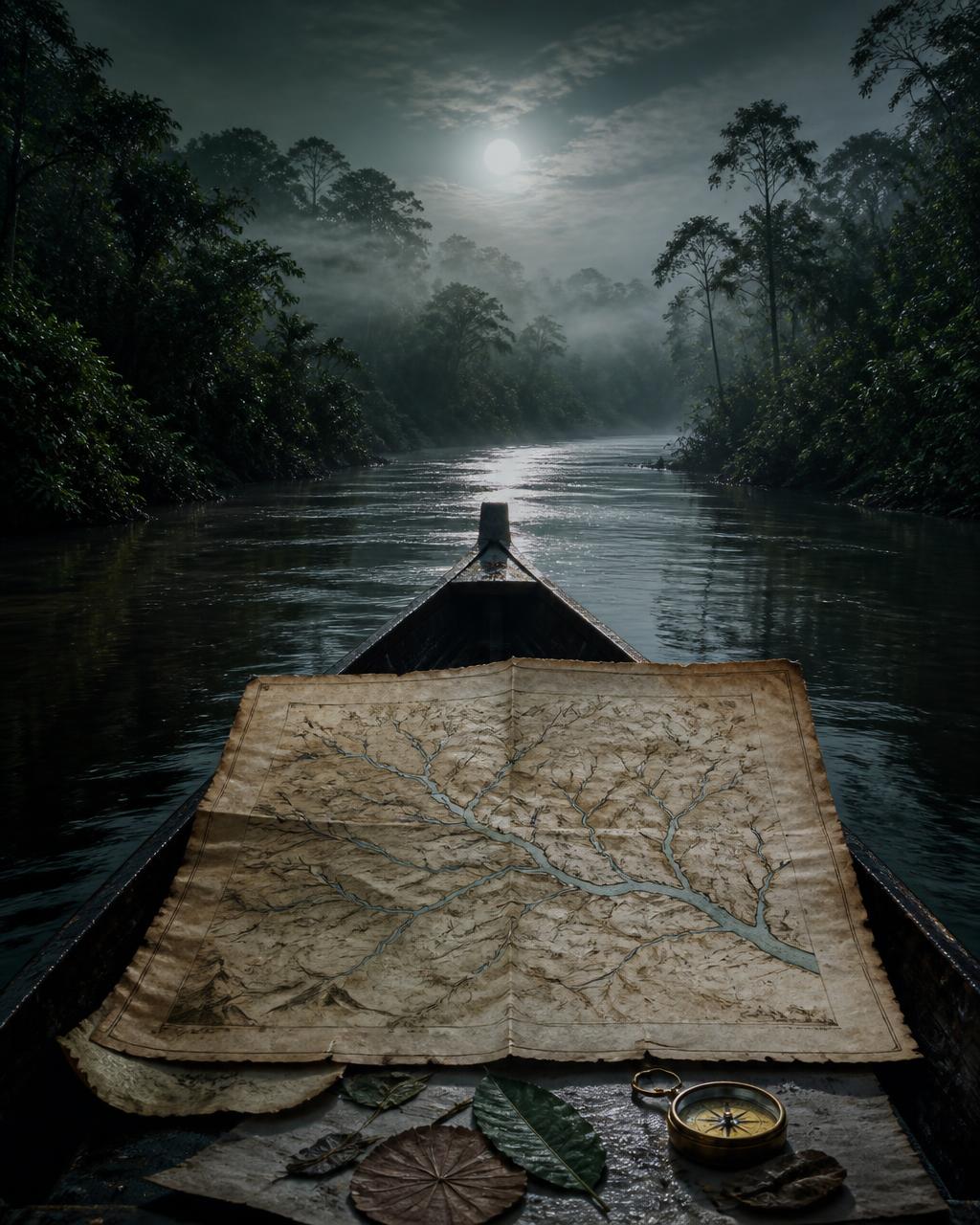The Lost River Map - Divided Archives collection